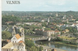 ZS38504 View Of The Centre Of The City Vilnius    2 Scans - Litauen