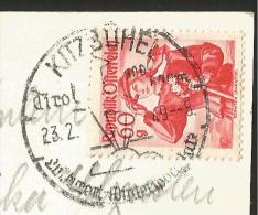 KITZBÜHEL Gegen Süden Tirol Stempel ! 1949 - Kitzbühel