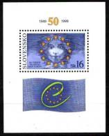 Slovakia 1999 Mi 339 ** BL - Neufs