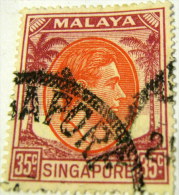 Singapore 1948 King George VI 35c - Used - Singapour (...-1959)
