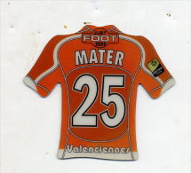 Magnet  Just Foot Football Valenciennes Mater - Publicidad