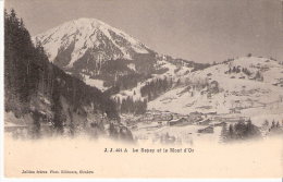 Suisse-Le Sepey (Ormont-Dessous-Vaud--1908-Le Mont D'Or-Belle Oblitération (voir Scan) Photo.Edit.Julien Frères,Genève - Ormont-Dessous