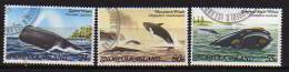 ILE NORFOLK. Le Grand Cachalot,La Baleine Franche Australe,La Baleine à Bosse. Yv.# 282/4. Oblitérés. Cote 6.50 € - Ballenas