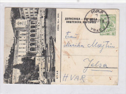 YUGOSLAVIA,postal Stationery HVAR - Entiers Postaux