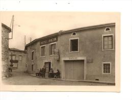 CARTE ANIMÉE. D69. Saint-André-la-Côte. Hotel Bazin. Hôtel Baudoy  Et Centre Du Bourg. Café Restaurant. Garage. - Saint-André-la-Côte