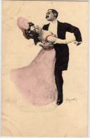 REZNICEK - Simplissimus -Karte Série 1 - N° 1 - Couple Dansant  (57984) - Reznicek, Ferdinand Von