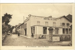 Carte Postale Ancienne Le Pouldu - Hôtel Des Dunes - Le Pouldu