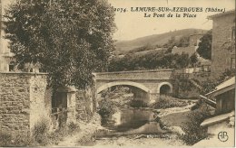 LAMURE SUR AZERGUES RHONE 2074 LE PONT DE LA PLACE EDIT. BAZAR DE LA VALLEE - Lamure Sur Azergues