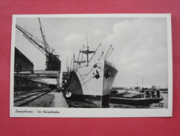 Germany > Bremen > Bremerhaven   Kaiserhafen  Has Stamp & Cancel -- Ref 1020 - Bremerhaven