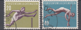 LIECHTENSTEIN USED MICHEL 343/44 SPORT - Gebraucht