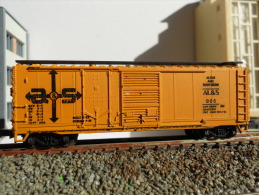 SCALA N -CARRO MERCI CHIUSO USA (BOXCAR) - ALTON AND SOUTHERN - Goods Waggons (wagons)