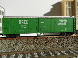 SCALA N - USA CARRO MERCI CHIUSO - BOXCAR  - BN BREX 2 - Goederenwagons