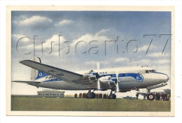 Orly (94) : GP,d'un Avion Air-France Douglas DC4 Ligne Long-courrier En 1945 (animé). - Orly