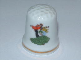 Dé à Coudre En Porcelaine - COSTA BRAVA - B3 - Thimbles