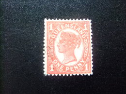 QUEENSLAND  1897 - 1900   --    QUEEN VICTORIA --   Yvert & Tellier Nº  78 FU   Crown And  Q  SG N 232 FU - Gebraucht