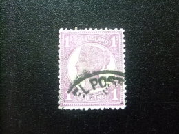 QUEENSLAND  1897 - 1900   --    QUEEN VICTORIA --   Yvert & Tellier Nº  86 FU   Crown And  Q  SG N 251 FU - Gebruikt