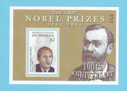 MICRONESIE PRIX NOBEL 2001  / MNH** / CL 18 - Micronésie