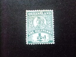 QUEENSLAND  1897 - 1900   --    QUEEN VICTORIA --   Yvert & Tellier Nº  88 (*) Sin Goma   Crown And  Q  SG N - Usati