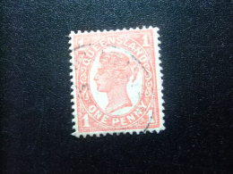 QUEENSLAND  1907 - 1910   --    QUEEN VICTORIA --   Yvert & Tellier Nº  93 A FU    Crown And  A - Usati