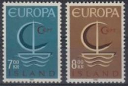 1966 - Islanda 359/60 Europa ---- - Ongebruikt