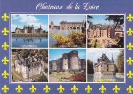 Cp , RÉGIONS , CENTRE-VAL DE LOIRE , Châteaux De La Loire - Centre-Val De Loire