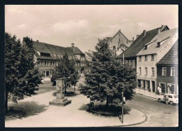 AK Hettstedt (Südharz), Sachsen-Anhalt, Kreis Mansfeld, Marktplatz - Hettstedt