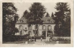 CPSM COURTENAY (Loiret) - Le Château Du Grand Vaulxfins - Courtenay