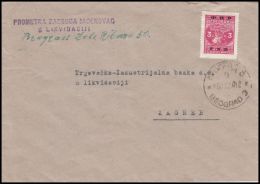 Yugoslavia 1950, Cover Beograd To Zagreb - Brieven En Documenten