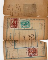 Czechoslovakia Hradcany & Postage Due On Parcel Cut 3pc Cencels Lot #624 - Cartas & Documentos