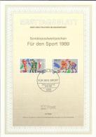 ALEMANIA DOCUMENTO PRIMER DIA BERLIN DEPORTE VOLLEY HOCKEY HIERBA - Hockey (Field)