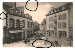 CPA 22 Côtes D'Armor Pontrieux La Rue Saint Yves. - Pontrieux