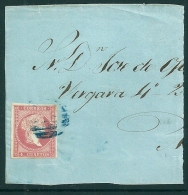 Spain 1855 EDIFIL 44 Madrid - Briefe U. Dokumente