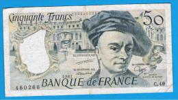 FRANCIA - FRANCE = 50 Francs 1987  P-152 M. Quentin De La Tour - 50 F 1976-1992 ''quentin De La Tour''