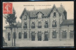 95 -- Saint - Gratien -- La Gare , Facade Principale - Saint Gratien