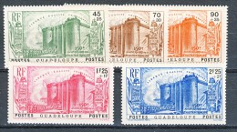 Guadaloupe  1939 Anniversario Della Rivoluzione, Serie Completa N. 153 - 157 MH - Otros & Sin Clasificación