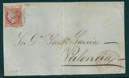 Spain 1852 EDIFIL 12 - Lettres & Documents