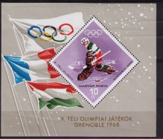HUNGARY 1967 Olympic Winter Games - Hiver 1968: Grenoble