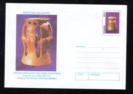 CUCUTENI CULTURE(PHASE A, PHASE A-B & B ) , (2X) COVER  STATIONARY,UNUSED,ROMANIA - Vor- Und Frühgeschichte