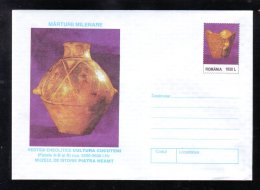 CUCUTENI CULTURE (PHASE A-B & B ) , COVER STATIONERY, ROMANIA - Préhistoire