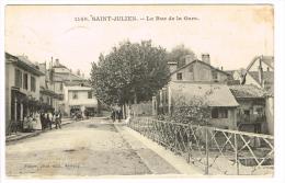 "Saint-Julien - La Rue De La Gare" - Saint-Julien-en-Genevois