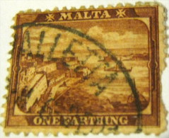 Malta 1938 Grand Harbour 0.25d - Used - Malte (...-1964)