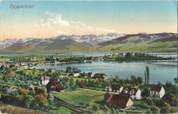 Rapperswil - Ansicht Gegen Die Alpen                 1913 - Rapperswil-Jona