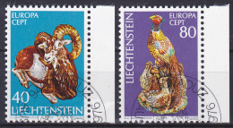 LIECHTENSTEIN - Michel - 1976 - Nr 642/43 - Gest/Obl/Us - Oblitérés