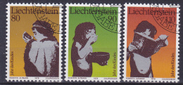 LIECHTENSTEIN - Michel - 1979 - Nr 725/27 - Gest/Obl/Us - Oblitérés