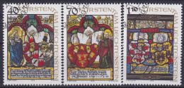 LIECHTENSTEIN - Michel - 1979 - Nr 731/33 - Gest/Obl/Us - Oblitérés