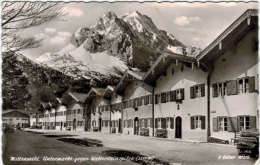 Allemagne - Mittenwald Untermarkt Gegen Wettersteinspitze - Mittenwald