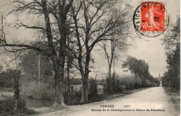 85. La Chataigneraie. Entrée Et Route De Fontenay - La Chataigneraie