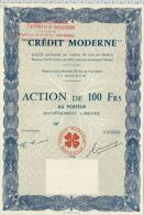 Le Crédit Moderne à Marseille - Banco & Caja De Ahorros