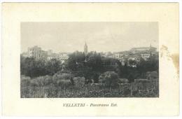 CARTOLINA -  VELLETRI -   PANORAMA  EST - VIAGGIATA NEL 1911 - Velletri