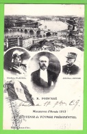MANOEUVRES D´ARMEE 1913 / SOUVENIR DU VOYAGE PRESIDENTIEL .... / Carte écrite En 1913 - Altri & Non Classificati